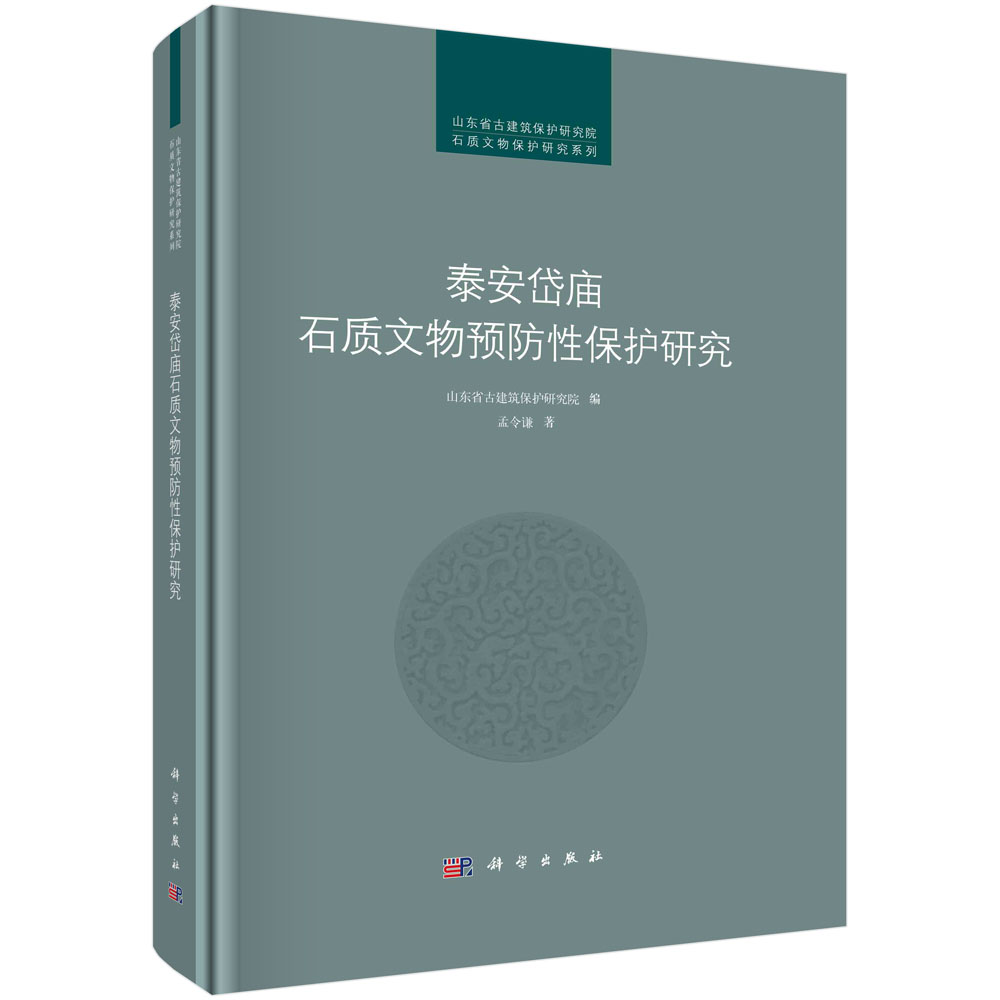 现货正版 平脊精装 泰安岱庙石质文物预防性保护研究 山东省古建筑保护研究院编；孟令谦著 科学出版社 9787030698193