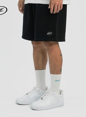 NICEID 美式篮球短裤夏季 健身训练运动裤宽松透气纯棉五分裤男女