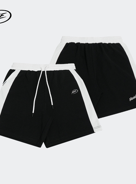 NICEID NICE美式篮球短裤拼色凉感实战训练运动裤夏季宽松四分裤