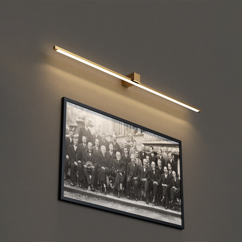 大尺寸长条装饰壁画灯简约现代镜前走廊北欧过道背景墙床头RP壁灯