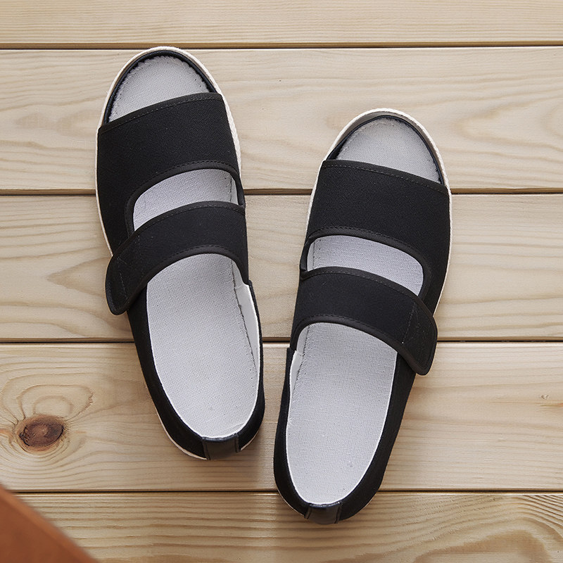 布语堂本草布鞋夏季新款男女同款老北京手工汉透气休闲魔术贴凉鞋,流行男鞋,布鞋,淘宝优惠券,粉丝福利购,淘宝优惠卷