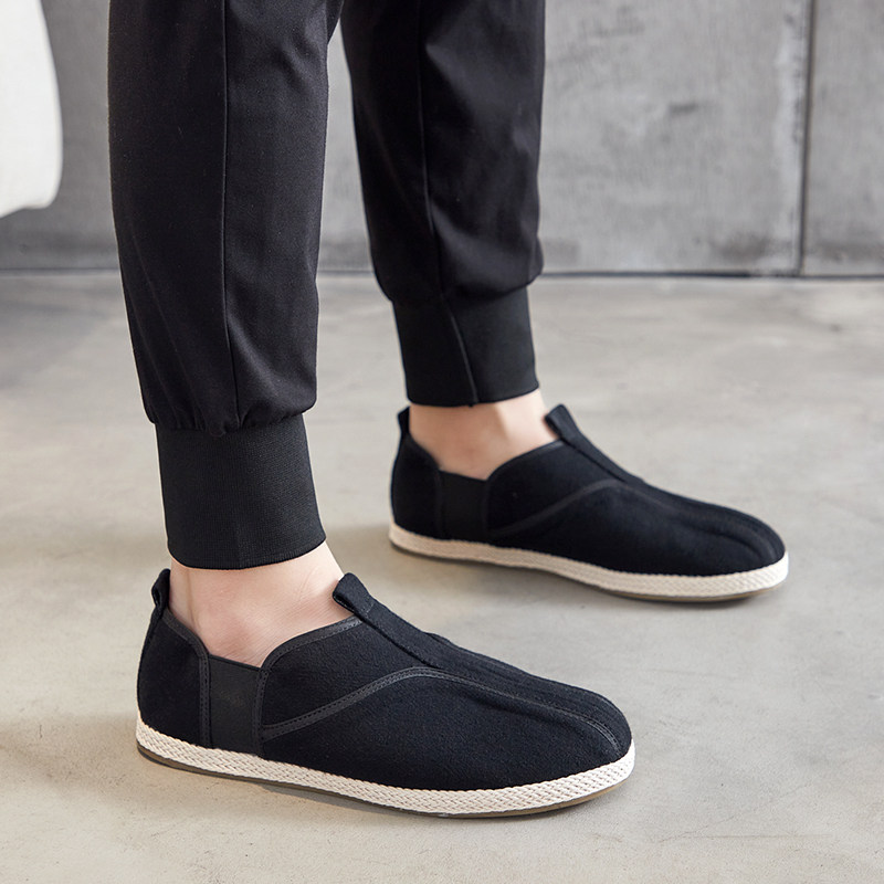 布语堂非遗本草布鞋男女秋季休闲鞋老北京手工缝制中老年高帮单鞋,流行男鞋,布鞋,淘宝优惠券,粉丝福利购,淘宝优惠卷