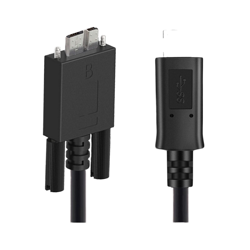 USB3.0C公对MICRO3.0直角弯头