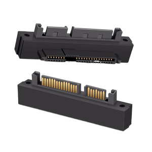 弯头 SFF-8482 主板SATA转接头15PIN电源接SAS转SATA线SAS硬盘22