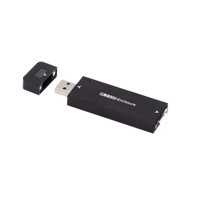 M.2固态协议2242NGFF NVME转USB3.1Type-A/C直插式2280硬盘JMS583