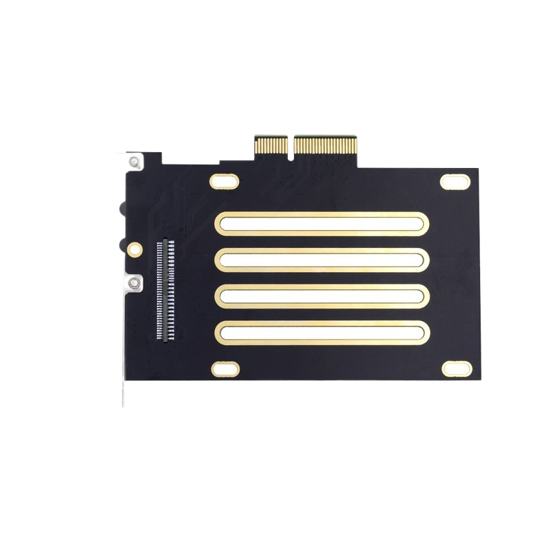 PCIE 4.0 5.0 x4转SFF-8639 U.3固态硬盘SSD不支持U2转接卡免驱