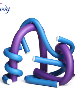 Goody歌妮海绵卷发棒懒人卷发神器法式长短发不伤发羊毛卷8根装