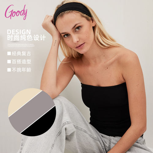 发箍欧美复古运动日常外戴发带