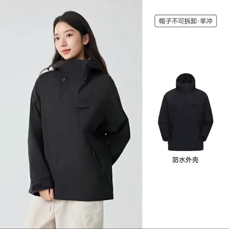 骆驼骑师三合一防雨防风冲锋衣
