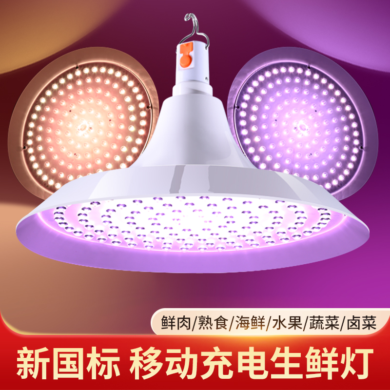 新国标充电式生鲜灯卤菜卤肉