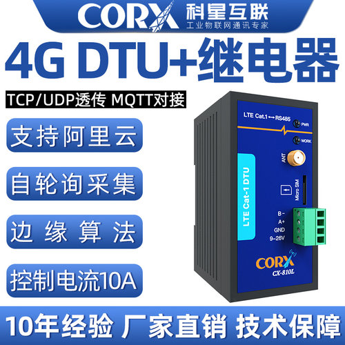 4gdtu模块自轮询采集MQTT协议