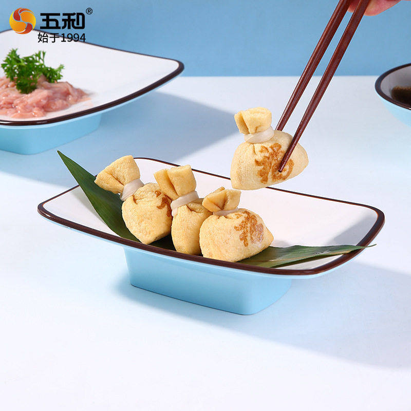 创意密胺火锅菜盘加厚仿瓷长方形菜盘子酒店餐厅商用四方盘点心盘,餐饮具,盘,淘宝优惠券,粉丝福利购,淘宝优惠卷