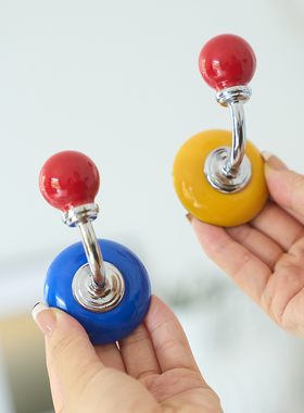 XEMO陶瓷球多巴胺磁吸粘胶挂钩冰箱贴免打孔无痕粘钩多功能