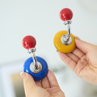 XEMO陶瓷球多巴胺磁吸粘胶挂钩冰箱贴免打孔无痕粘钩多功能