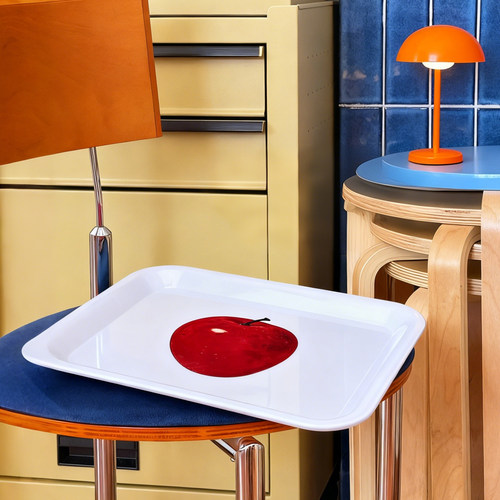 苹果托盘家用客厅茶几零食盘