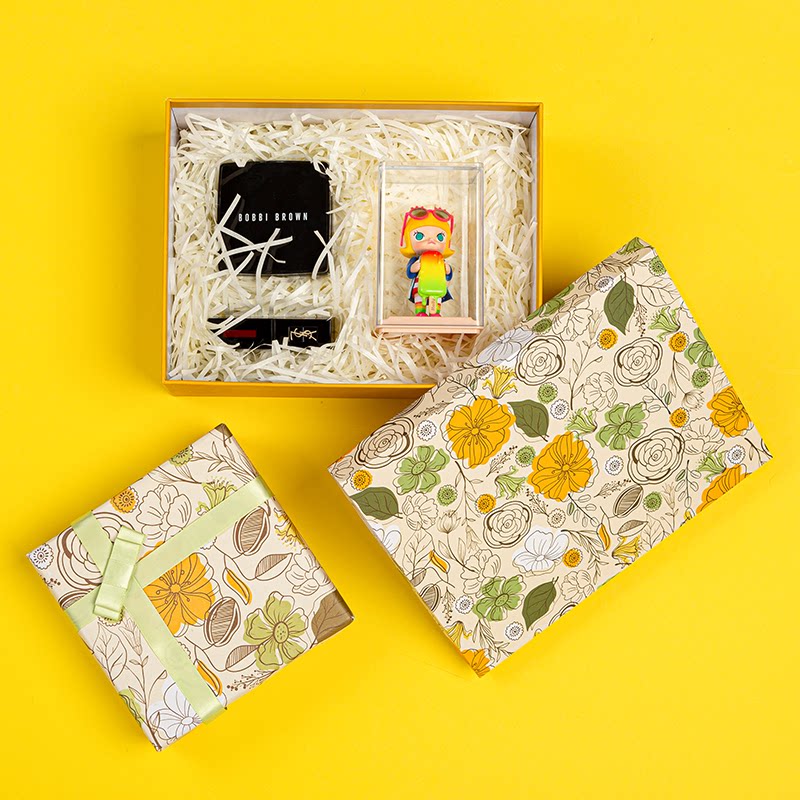 生日惊喜礼物盒子空盒装围巾礼盒送礼包装盒原创小号礼物袋礼物盒