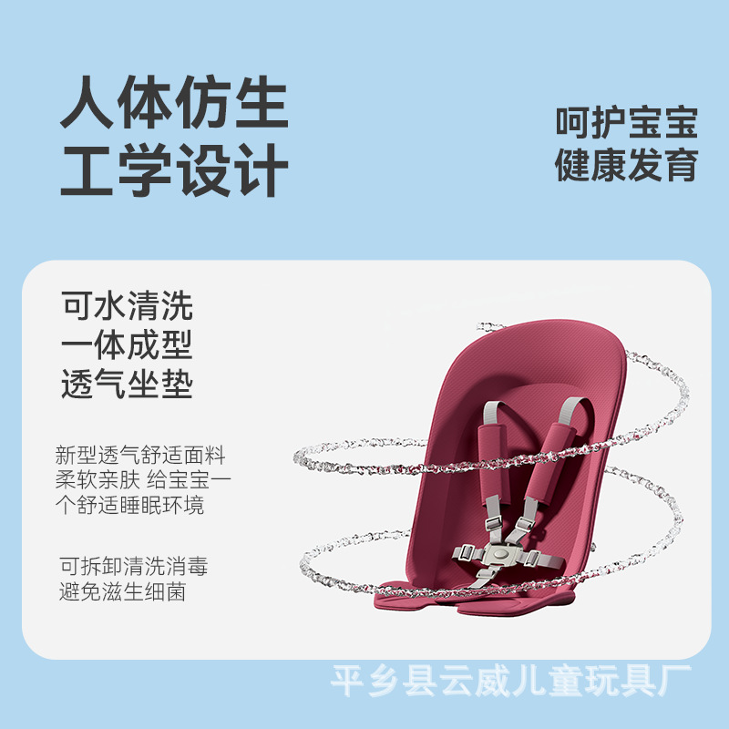 婴儿车可坐可躺0到3岁超轻便宝宝手推车双向一键折叠婴儿遛娃推车