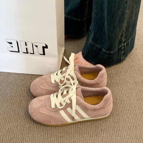 德训鞋女2025春季新款百搭