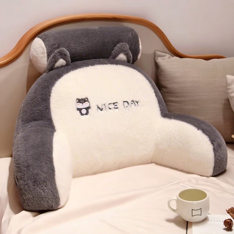 床头靠垫软包护腰靠枕靠背垫床上大靠背沙发飘窗腰靠手机枕头拆洗,淘宝优惠券,粉丝福利购,淘宝优惠卷