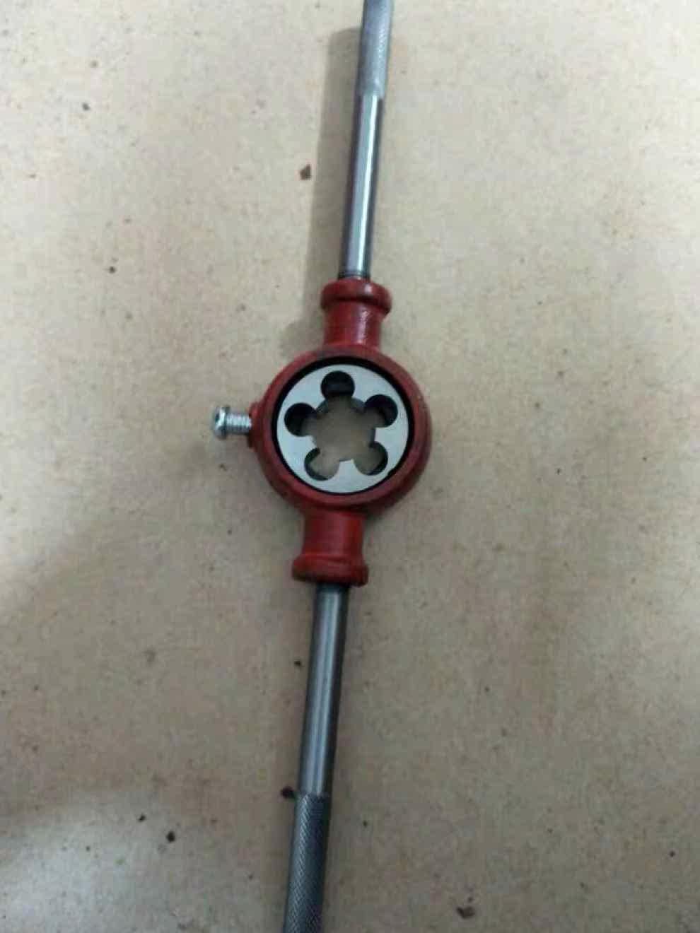 铁水绞牙器开牙器圆板牙绞手管牙器绞丝器水管绞开牙器手攻
