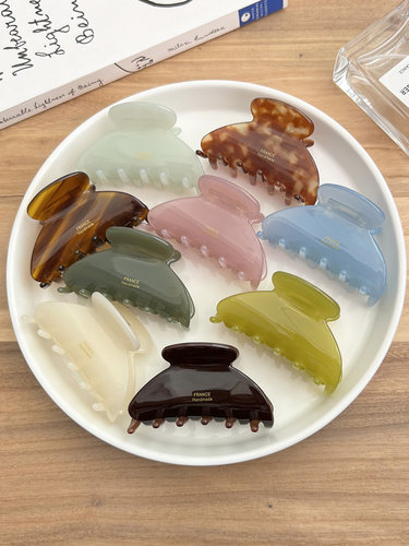 中号后脑勺抓夹发夹法式