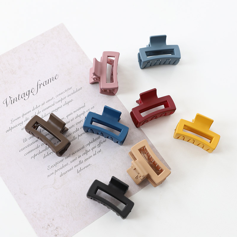 莫兰迪磨砂小号刘海后脑勺