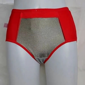 性感排湿干爽透气祛异味K005 抗菌裤 银纤维内裤 女士前后银暖宫裤