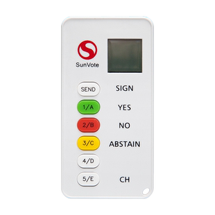 中天电子SunVote无线电子会议表决器现场比赛答题器观众按键投票器计票器知识竞赛抢答器答题器计分反馈系统