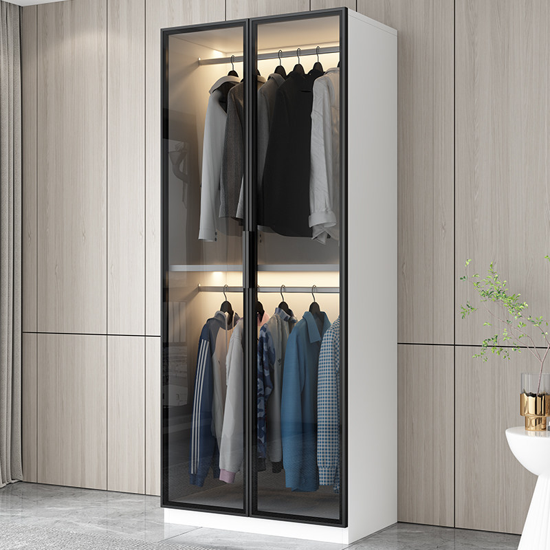 金斗经济型家用简约定制玻璃衣柜