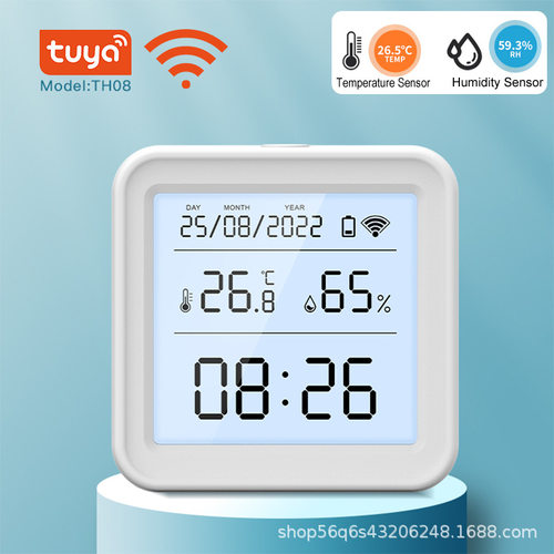 涂鸦智能Wifi温湿度计zigbee无线家用智能温度远程监控Tuya Smart