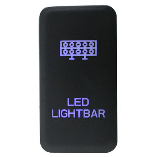 LIGHT LED BAR 12v蓝色双灯适用于丰田开关酷路泽VIGO 汽车改装