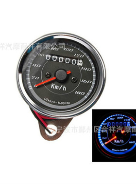 现货 摩托车改装仪表 改装里程表 复古改装小仪表B716