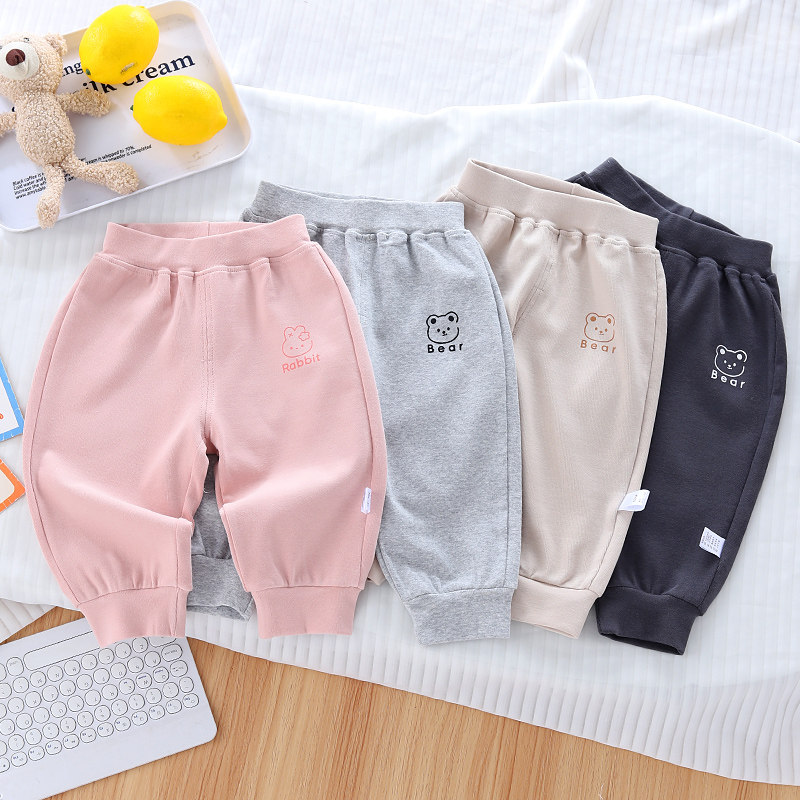 婴儿裤子春秋季纯棉a类外穿男女童运动裤小月龄宝宝春装分体长裤,童装/婴儿装/亲子装,裤子,淘宝优惠券,粉丝福利购,淘宝优惠卷