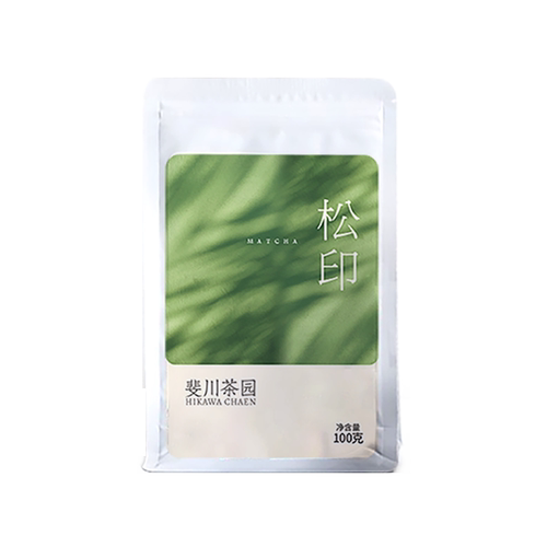 斐川茶园松印0添加0糖抹茶粉冲饮小条五十铃同款出口日本烘焙茶粉