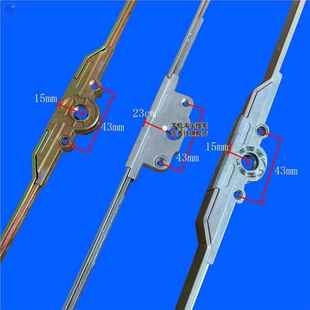 800塑钢窗内平开门窗传动器联动器传动杆塑钢窗配件窗锁五金件