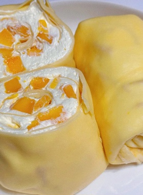 【丝滑爽口】流心爆浆毛巾卷蛋糕网红雪媚娘可可抹茶芒果榴莲千层