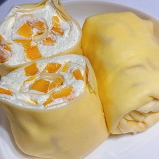 毛巾卷网红蛋糕爆浆奶油慕斯甜品草莓抹茶零食早餐糕点