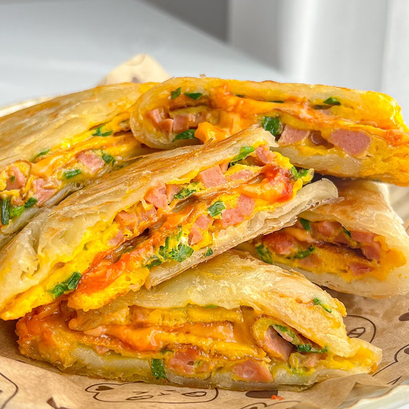 黄油手抓饼大号商用饼皮饼胚正宗原味锅盔速食美食