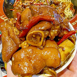 【方便快捷】猪蹄新鲜原切卤味工艺商用传统软糯零食美味儿童营养