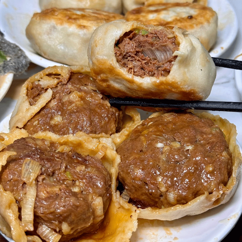 老北京门钉肉饼速食馅饼