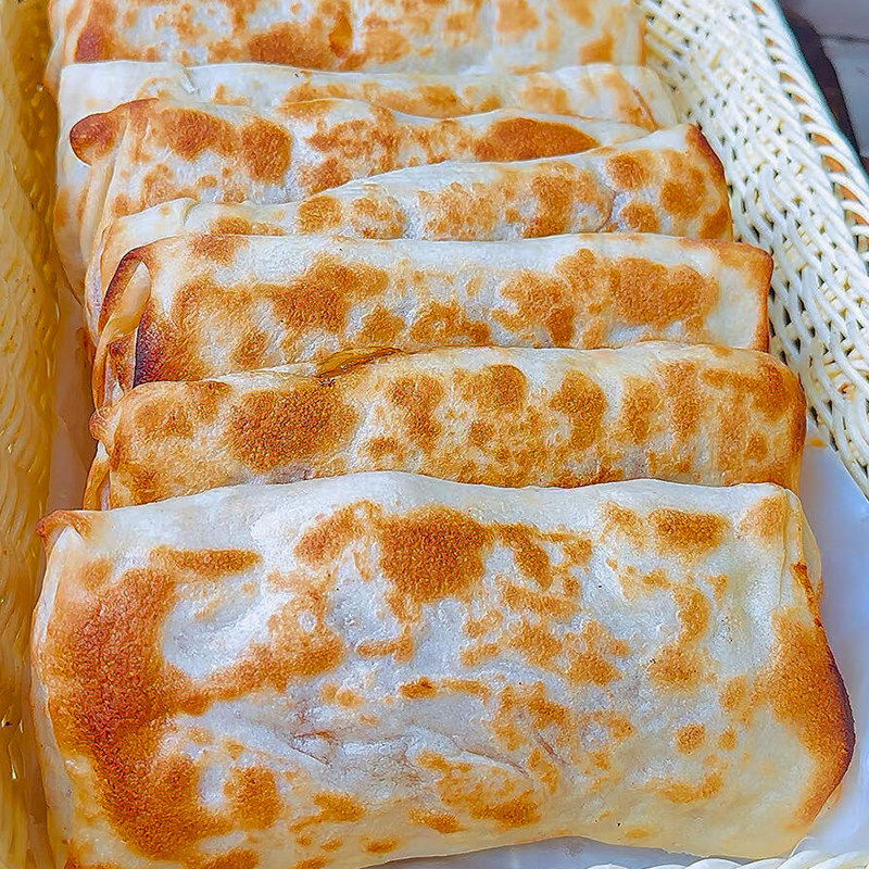 【外酥里嫩】驴肉火烧半成品烧饼坯子河间特产肉夹馍酥饼快手早餐