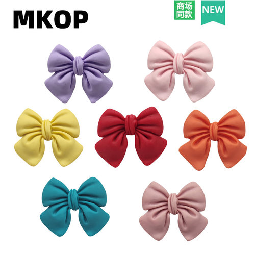 Crocs蝴蝶结鞋花卡扣洞洞鞋配饰