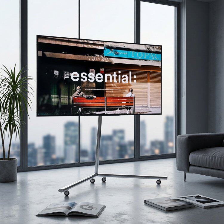 可移动型电视机支架立式落地带轮小米海信创维通用55/65/75/85寸