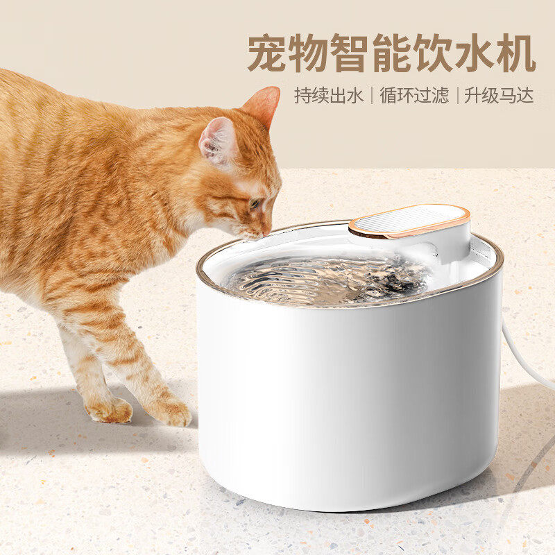 疯狂的主人猫咪饮水机自动循环宠物流动饮水器狗狗活水碗过滤喝水属于什么档次？