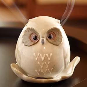 日式松荣堂动物香炉适合塔香