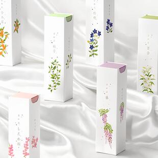 龟山 月之花系列线香 12味 腊梅白梅樱栀子花百合金木犀 室内香薰