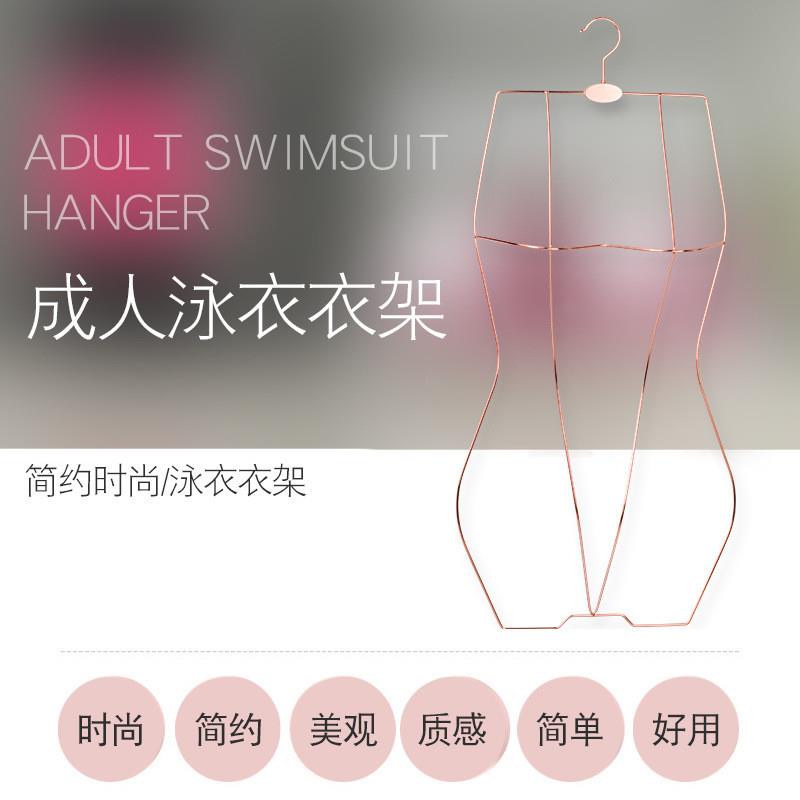 立体衣架人形成人连体泳衣架一体式泳铁艺模特架内衣模特半厂家