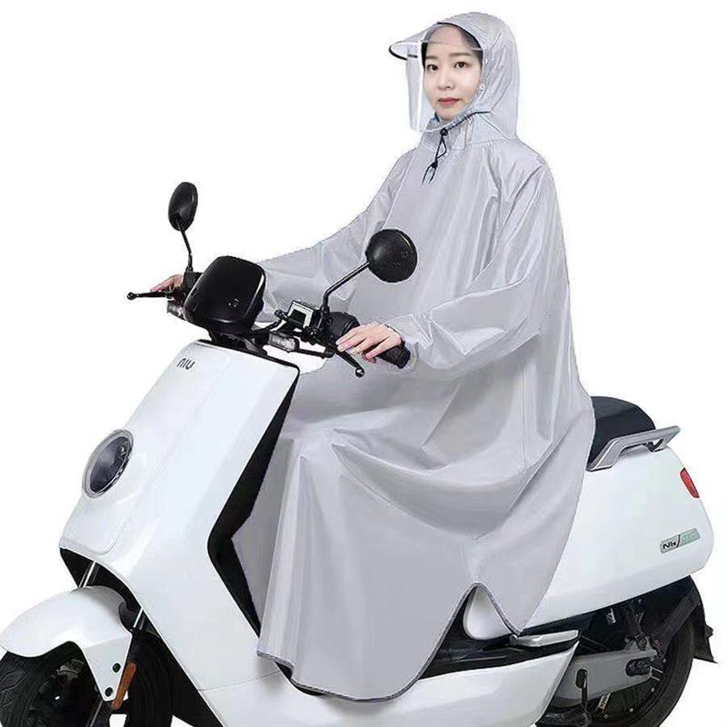 带袖电动电瓶车雨衣男女款摩托车长款全身防暴雨夏季单人骑行厂家
