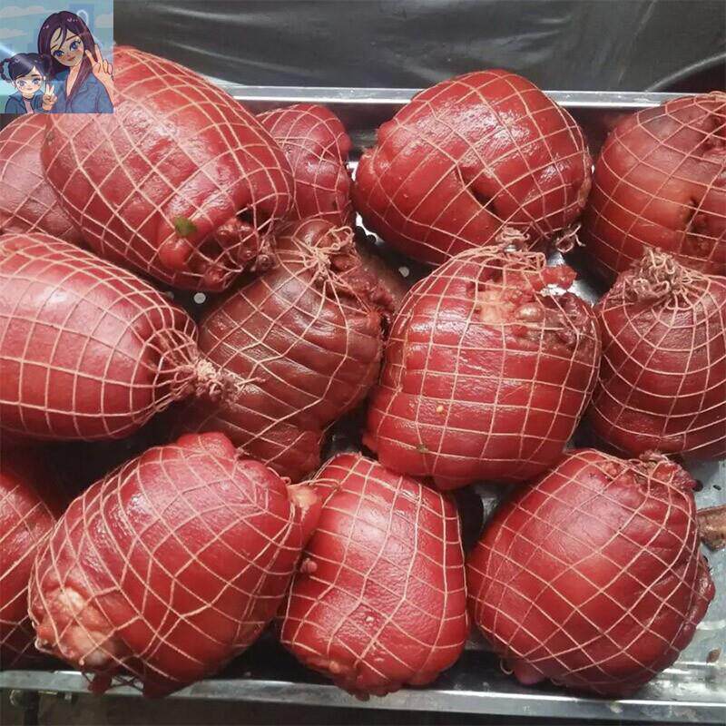炖肘子网兜煮卤酱肘子网袋熟食卤肉网套烧鸡烀猪蹄炖肉网罩捆厂家