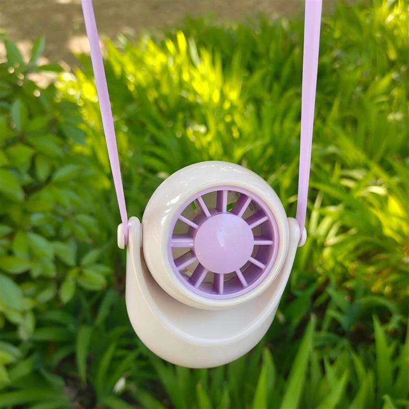外出挂脖风扇便携式无需手持颈挂随身携带手持夏季户外出行迷厂家